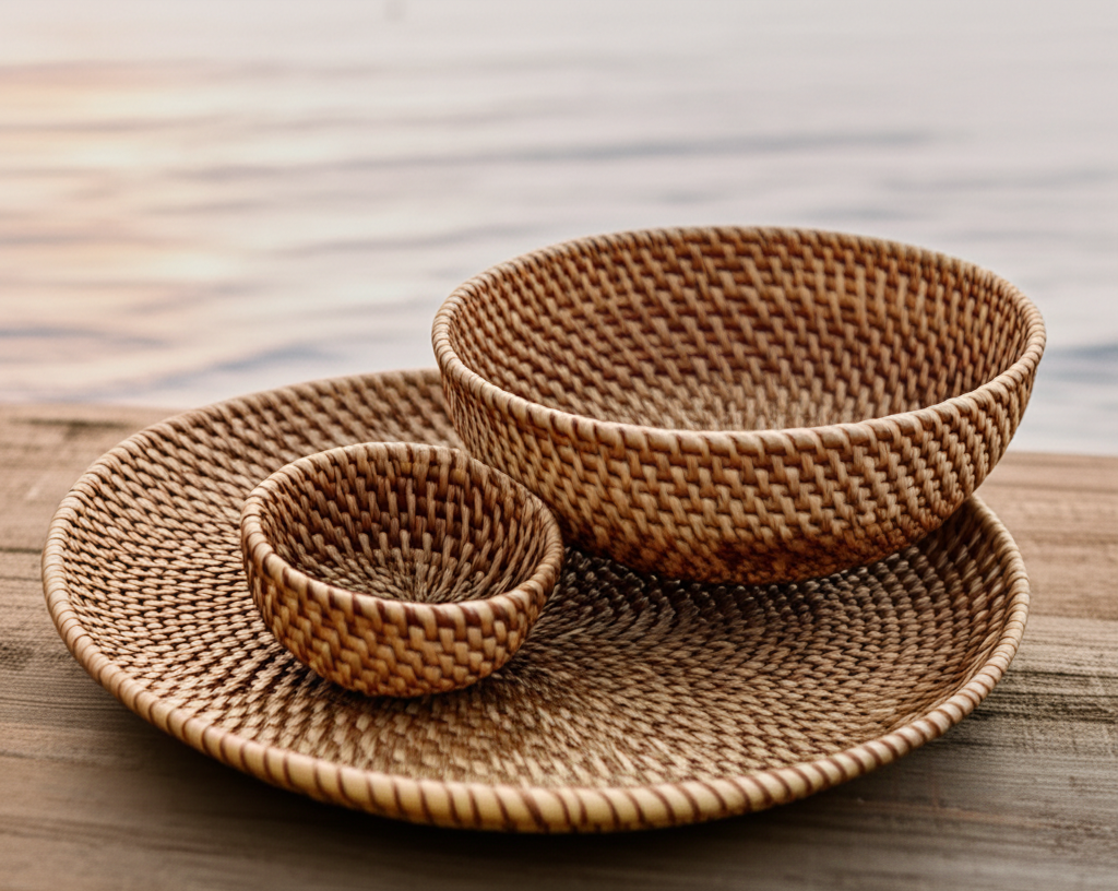 Handwoven Basket Set